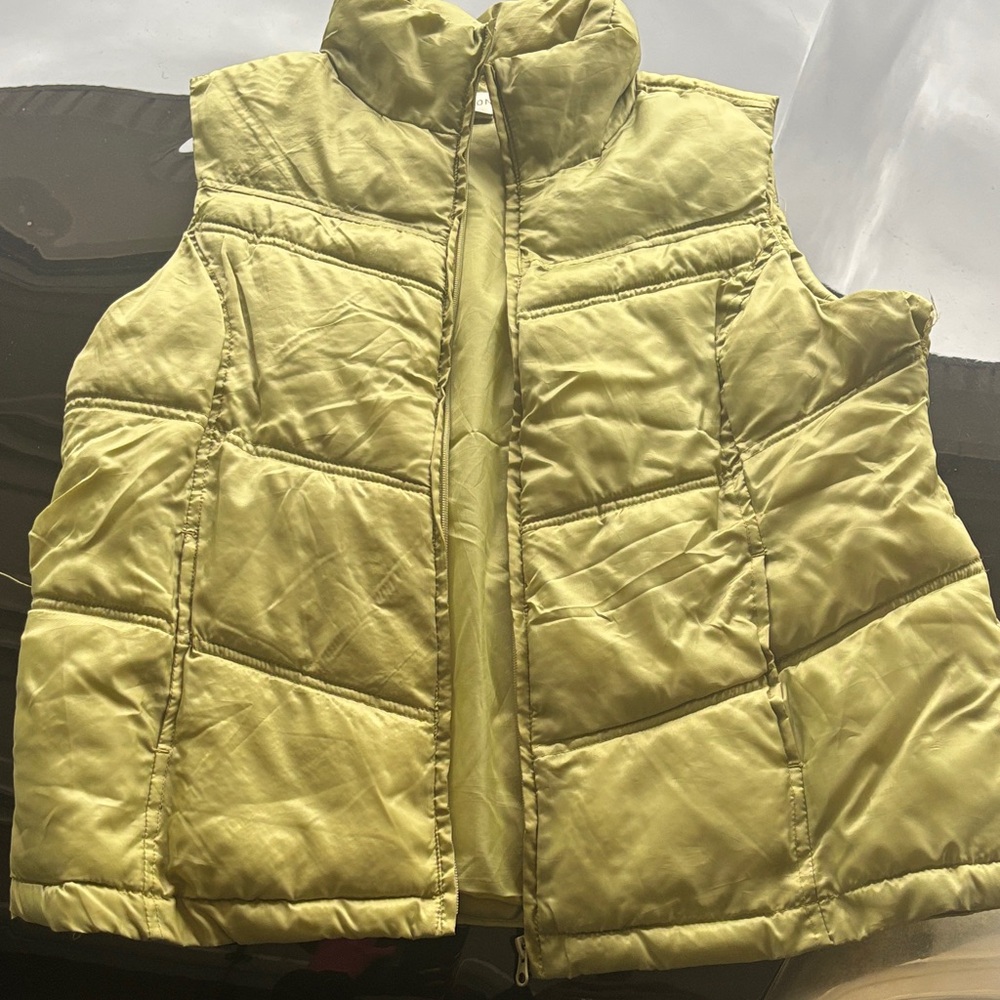 Stylish Kids Green Puffer Vest